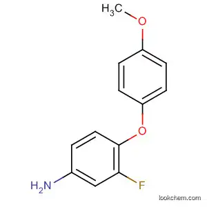 Molecular Structure of 87294-20-0 (3-fluoro-4-(4-methoxyphenoxy)aniline)