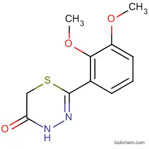 Molecular Structure of 87428-34-0 (4H-1,3,4-Thiadiazin-5(6H)-one, 2-(2,3-dimethoxyphenyl)-)