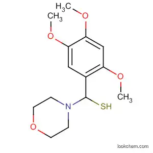 Molecular Structure of 87428-44-2 (Morpholine, 4-[thioxo(2,4,5-trimethoxyphenyl)methyl]-)