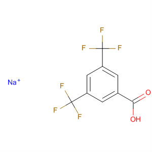 Benzoic acid, 3,5-bis(trifluoromethyl)-, sodium salt