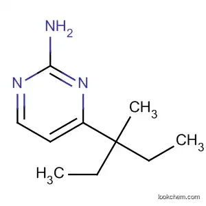 Molecular Structure of 87539-13-7 (3-Pyridazinamine, 6-(1-ethyl-1-methylpropyl)-)