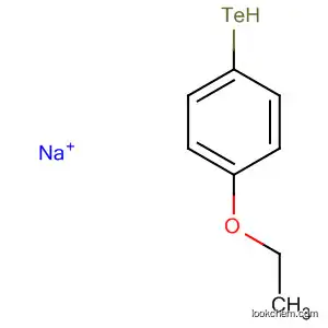 Molecular Structure of 87550-06-9 (Benzenetellurol, 4-ethoxy-, sodium salt)