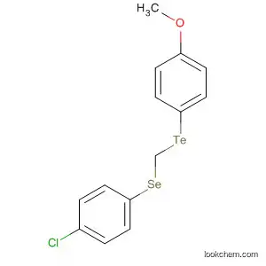 Molecular Structure of 87550-13-8 (Benzene, 1-chloro-4-[[[(4-methoxyphenyl)telluro]methyl]seleno]-)