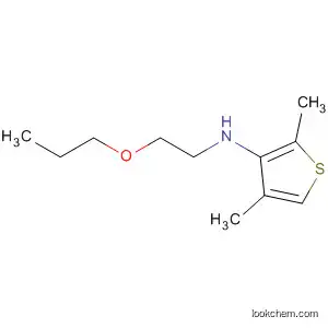 Molecular Structure of 87675-59-0 (3-Thiophenamine, 2,4-dimethyl-N-(2-propoxyethyl)-)