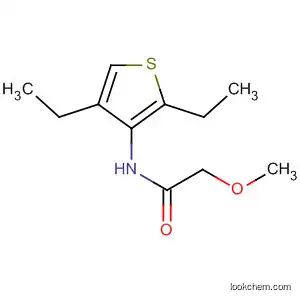 Molecular Structure of 87675-97-6 (Acetamide, N-(2,4-diethyl-3-thienyl)-2-methoxy-)