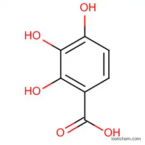 Molecular Structure of 87795-40-2 (Benzoic acid, trihydroxy-)