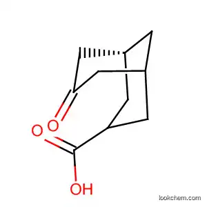 Molecular Structure of 87801-64-7 (Bicyclo[3.3.1]nonane-3-carboxylic acid, 7-oxo-, exo-)