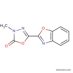 Molecular Structure of 87802-14-0 (1,3,4-Oxadiazol-2(3H)-one, 5-(2-benzoxazolyl)-3-methyl-)