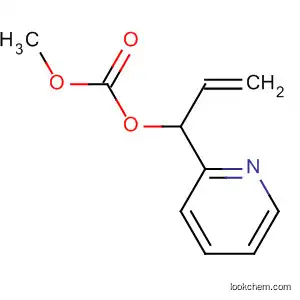Molecular Structure of 87802-77-5 (Carbonic acid, methyl 1-(2-pyridinyl)-2-propenyl ester)