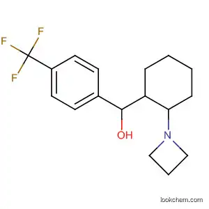 Molecular Structure of 87908-65-4 (Benzenemethanol, a-[2-(1-azetidinyl)cyclohexyl]-4-(trifluoromethyl)-)