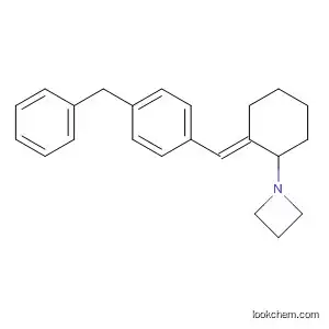 Molecular Structure of 87909-08-8 (Azetidine, 1-[2-[[4-(phenylmethyl)phenyl]methylene]cyclohexyl]-, (E)-)