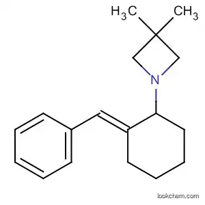 Molecular Structure of 87909-15-7 (Azetidine, 3,3-dimethyl-1-[2-(phenylmethylene)cyclohexyl]-, (E)-)