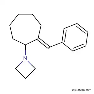Molecular Structure of 87909-22-6 (Azetidine, 1-[2-(phenylmethylene)cycloheptyl]-, (E)-)