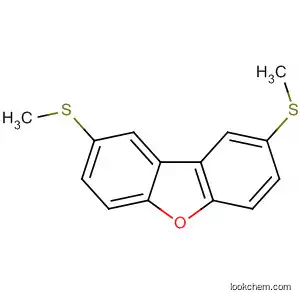 Molecular Structure of 87964-68-9 (Dibenzofuran, 2,8-bis(methylthio)-)