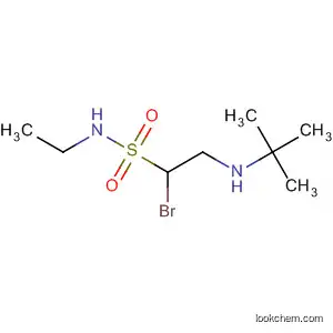 Molecular Structure of 87975-31-3 (Ethanesulfonamide, 1-bromo-2-[(1,1-dimethylethyl)amino]-N-ethyl-)