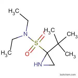 Molecular Structure of 87975-51-7 (2-Aziridinesulfonamide, 1-(1,1-dimethylethyl)-N,N-diethyl-)