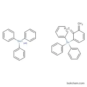 Molecular Structure of 87991-74-0 (Stannane, [1,2-phenylenebis(methylene)]bis[triphenyl-)