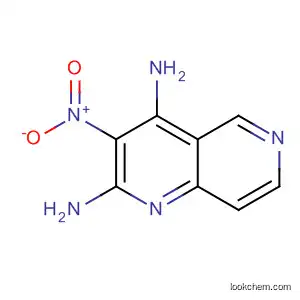 Molecular Structure of 87992-39-0 (1,6-Naphthyridine-2,4-diamine, 3-nitro-)