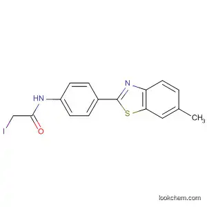 Molecular Structure of 87992-62-9 (2-[4-(IODOACETAMIDO)PHENYL]-6-METHYLBENZOTHIAZOLE)