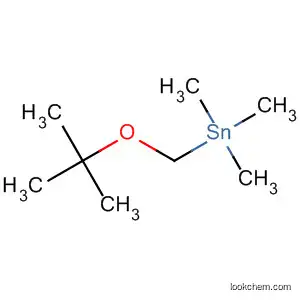 Molecular Structure of 87996-28-9 (Stannane, [(1,1-dimethylethoxy)methyl]trimethyl-)