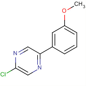 2-Chloro-5-(3-methoxy-phenyl)-pyrazine