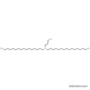 Molecular Structure of 88090-04-4 (1-Propanol, 3-(dihexadecylamino)-)