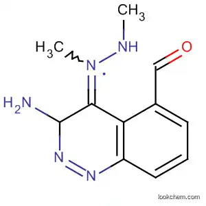 Molecular Structure of 88105-12-8 (2-Quinoxalinecarboxaldehyde, 3-amino-, dimethylhydrazone)