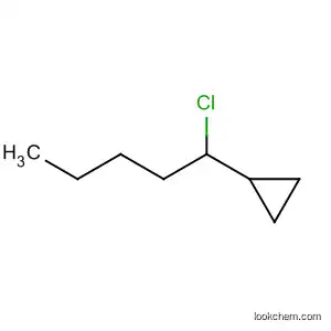 Molecular Structure of 88106-25-6 (Cyclopropane, (1-chloropentyl)-)