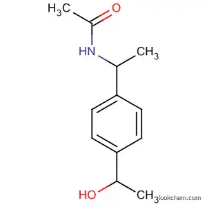 Molecular Structure of 88146-38-7 (Acetamide, N-[1-[4-(1-hydroxyethyl)phenyl]ethyl]-)