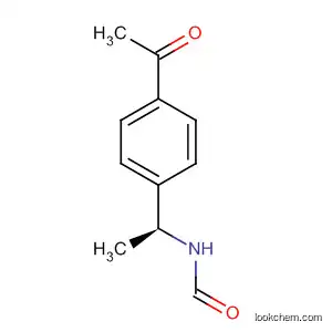 Molecular Structure of 88146-42-3 (Formamide, N-[1-(4-acetylphenyl)ethyl]-, (S)-)