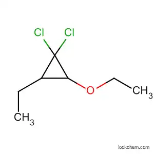 Molecular Structure of 88146-45-6 (Cyclopropane, 1,1-dichloro-2-ethoxy-3-ethyl-)