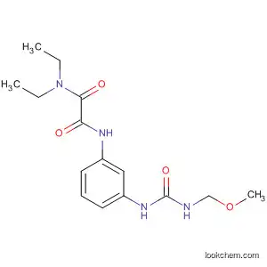 Molecular Structure of 88150-05-4 (Ethanediamide,
N,N-diethyl-N'-[3-[[(methoxymethylamino)carbonyl]amino]phenyl]-)