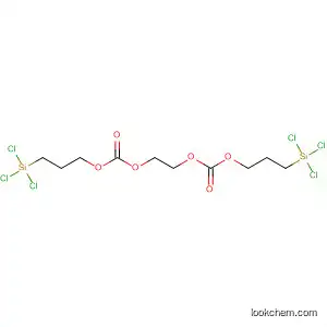 Molecular Structure of 88184-20-7 (5,7,10-Trioxa-1-silaundecan-11-oic acid, 1,1,1-trichloro-6-oxo-,
3-(trichlorosilyl)propyl ester)