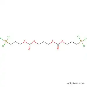 Molecular Structure of 88184-21-8 (5,7,11-Trioxa-1-siladodecan-12-oic acid, 1,1,1-trichloro-6-oxo-,
3-(trichlorosilyl)propyl ester)