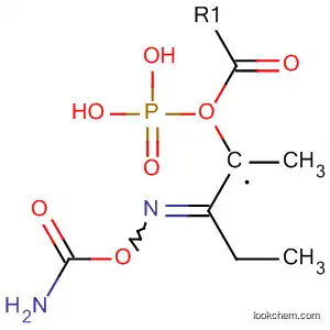 Molecular Structure of 88184-62-7 (Phosphonic acid, [2-[[(aminocarbonyl)oxy]imino]propyl]-, dimethyl ester)