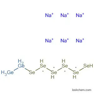 Molecular Structure of 88205-58-7 (Digermane, hexaselenyl-, hexasodium salt)