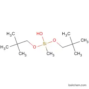 Molecular Structure of 88221-27-6 (Silanol, bis(2,2-dimethylpropoxy)methyl-)