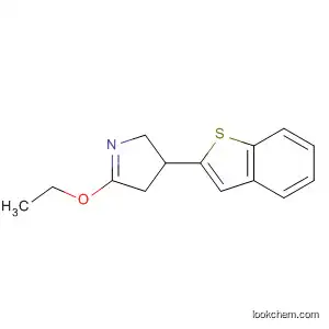 Molecular Structure of 88234-59-7 (2H-Pyrrole, 3-benzo[b]thien-2-yl-5-ethoxy-3,4-dihydro-)
