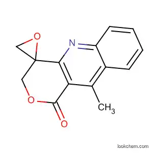 Molecular Structure of 88234-92-8 (Spiro[oxirane-2,4'(3'H)-[1H]pyrano[4,3-b]quinolin]-1'-one, 10'-methyl-)