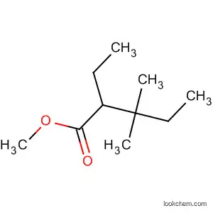Molecular Structure of 88246-55-3 (Pentanoic acid, 2-ethyl-3,3-dimethyl-, methyl ester)