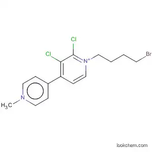 Molecular Structure of 88247-36-3 (4,4'-Bipyridinium, 1-(4-bromobutyl)-1'-methyl-, dichloride)
