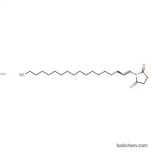 Molecular Structure of 88249-85-8 (2,5-Pyrrolidinedione, octadecenyl-, hydrochloride)