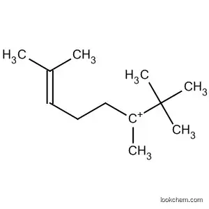 Molecular Structure of 88264-55-5 (4-Hexenylium, 1-(1,1-dimethylethyl)-1,5-dimethyl-)