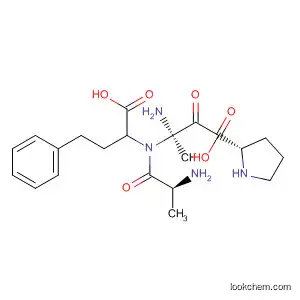 Molecular Structure of 88282-60-4 (L-Proline, 1-[N-b-alanyl-L-2-[(1-carboxy-3-phenylpropyl)amino]-b-alanyl]-)