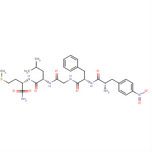 L-Methioninamide, 4-nitro-L-phenylalanyl-L-phenylalanylglycyl-L-leucyl-