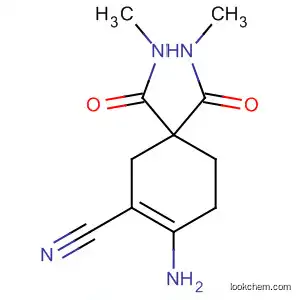 Molecular Structure of 88321-37-3 (3-Cyclohexene-1,1-dicarboxamide, 4-amino-3-cyano-N,N'-dimethyl-)
