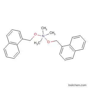 Molecular Structure of 88389-17-7 (Methanamine, N,N-dimethyl-1,1-bis(1-naphthalenylmethoxy)-)