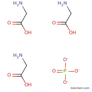 Molecular Structure of 88389-95-1 (Glycine, phosphate (3:1))