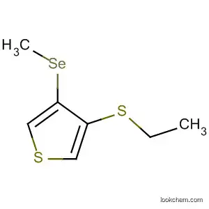Molecular Structure of 88419-17-4 (Thiophene, 3-(ethylthio)-4-(methylseleno)-)