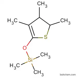Molecular Structure of 88431-45-2 (Silane, [(4,5-dihydro-3,4,5-trimethyl-2-thienyl)oxy]trimethyl-, trans-)